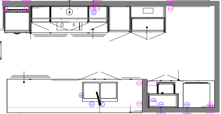 Contemporary Ballarat Kitchen Floorplan