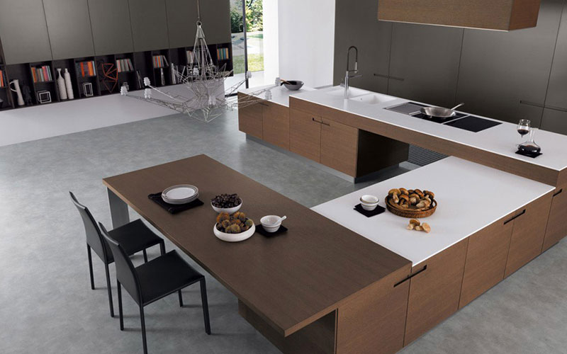 U shaped Kitchen Design Advanced Cabinetry 4